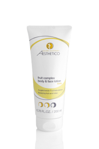 aesthetico fruit complex body & face lotion